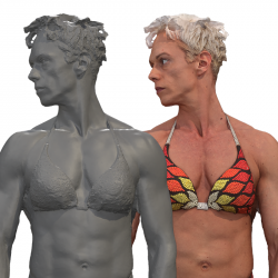 Eneli Raw Flexing Neck Scans